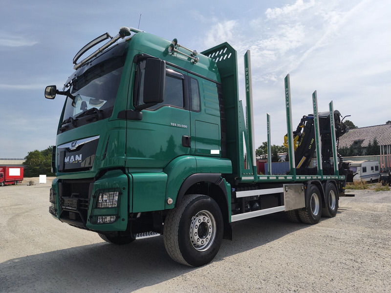 MAN TGX 33.500 Holz LKW Euro6 6x4 (9) - Log truck, Crane truck: picture 1 MAN TGX 33.500 Holz LKW Euro6 6x4 (9) - Log truck, Crane truck: picture 1