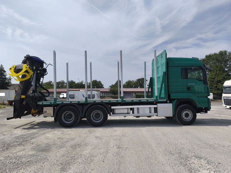 MAN TGX 33.500 Holz LKW Euro6 6x4 (9) - Log truck, Crane truck: picture 4 MAN TGX 33.500 Holz LKW Euro6 6x4 (9) - Log truck, Crane truck: picture 4