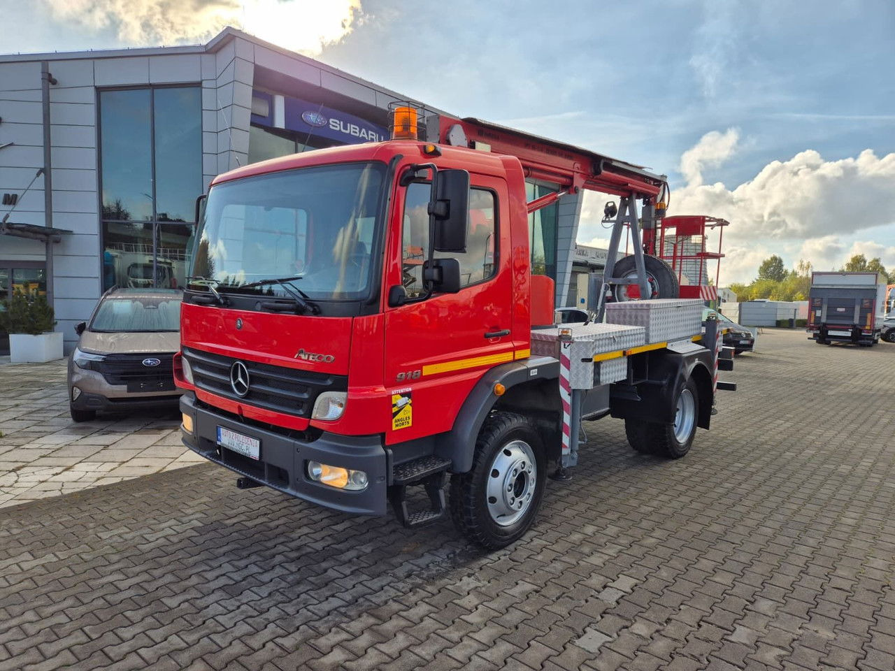Mercedes-Benz Atego 918 4x4 / 16 M Lift / Serviced - Truck mounted aerial platform: picture 2 Mercedes-Benz Atego 918 4x4 / 16 M Lift / Serviced - Truck mounted aerial platform: picture 2