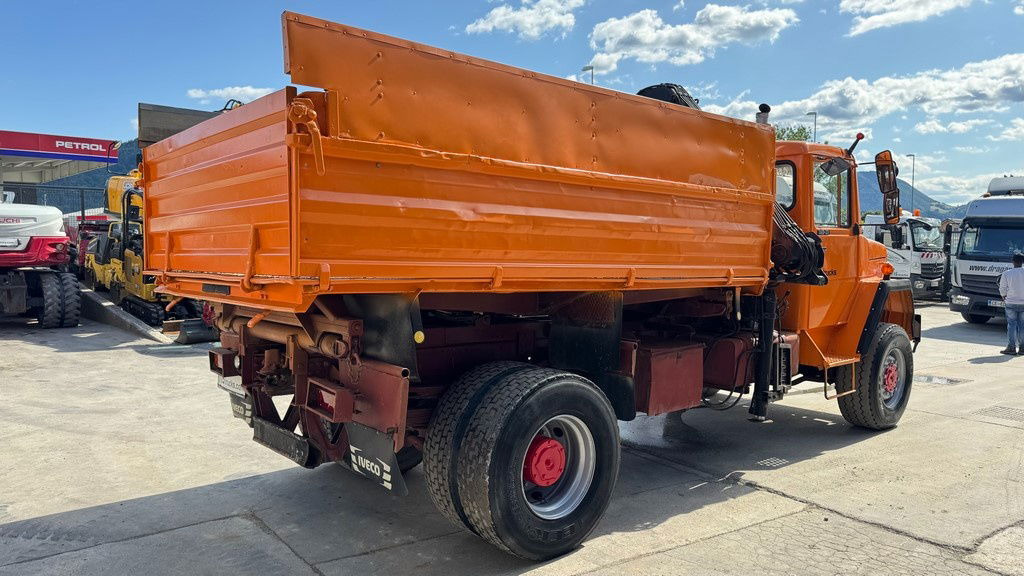 Iveco 160-23 4x4 tipper - crane 9m - Tipper: picture 4 Iveco 160-23 4x4 tipper - crane 9m - Tipper: picture 4