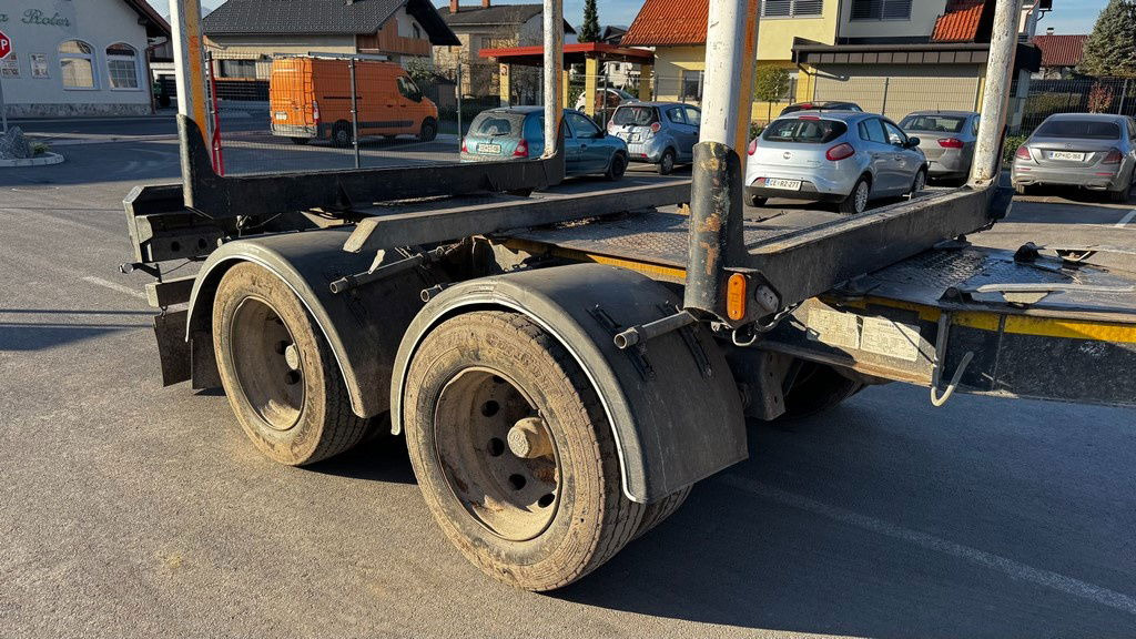 MAN TGA 33.480 6x6 forest truck - Epsilon M12Z + scissors + Trailer Gsodam - Log truck, Crane truck: picture 5 MAN TGA 33.480 6x6 forest truck - Epsilon M12Z + scissors + Trailer Gsodam - Log truck, Crane truck: picture 5