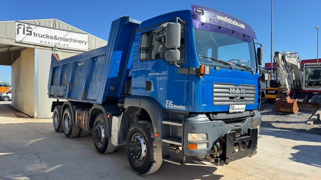 MAN TGA 41.480 8x4 Meiller dumper tipper - ac - Tipper: picture 3 MAN TGA 41.480 8x4 Meiller dumper tipper - ac - Tipper: picture 3