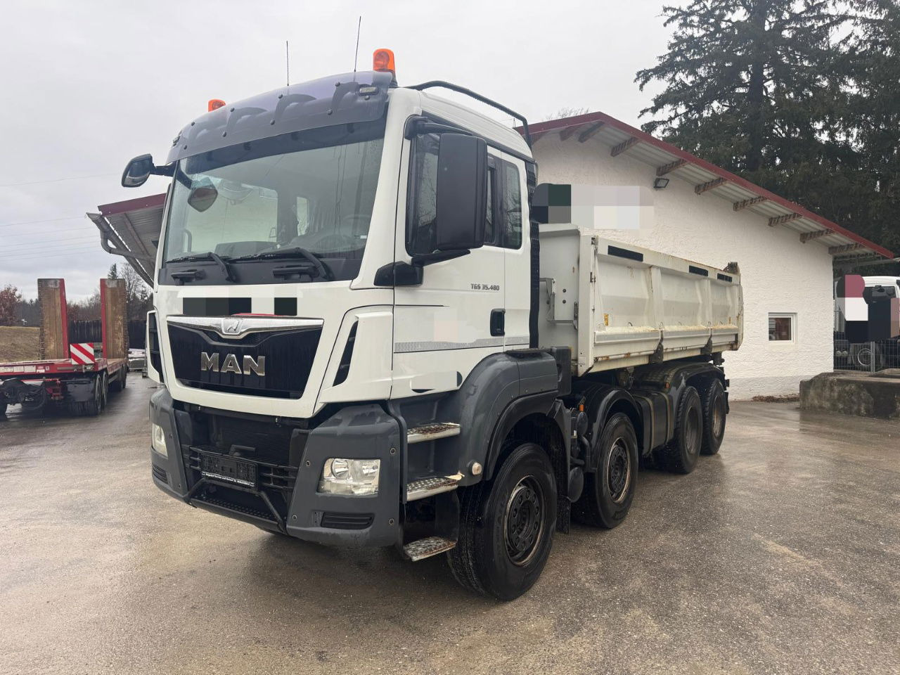 MAN TGS 35.480 8x4 meiller bordmatic tipper - Tipper: picture 1 MAN TGS 35.480 8x4 meiller bordmatic tipper - Tipper: picture 1