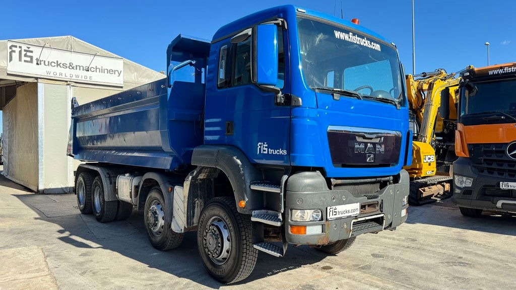MAN TGS 41.540 8x6 dumper tipper - spring - Tipper: picture 3 MAN TGS 41.540 8x6 dumper tipper - spring - Tipper: picture 3