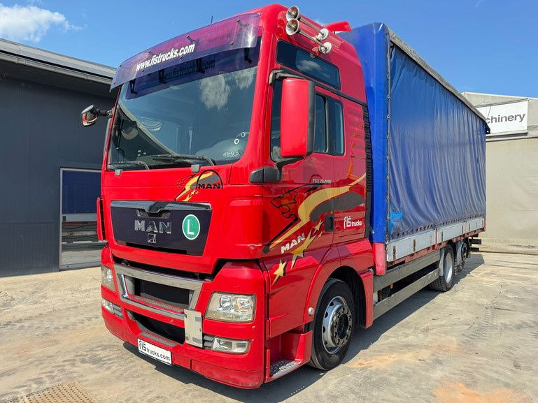 MAN TGX 26.440 6x2 box truck - retarder - lifting+steering axle - Box truck: picture 1 MAN TGX 26.440 6x2 box truck - retarder - lifting+steering axle - Box truck: picture 1