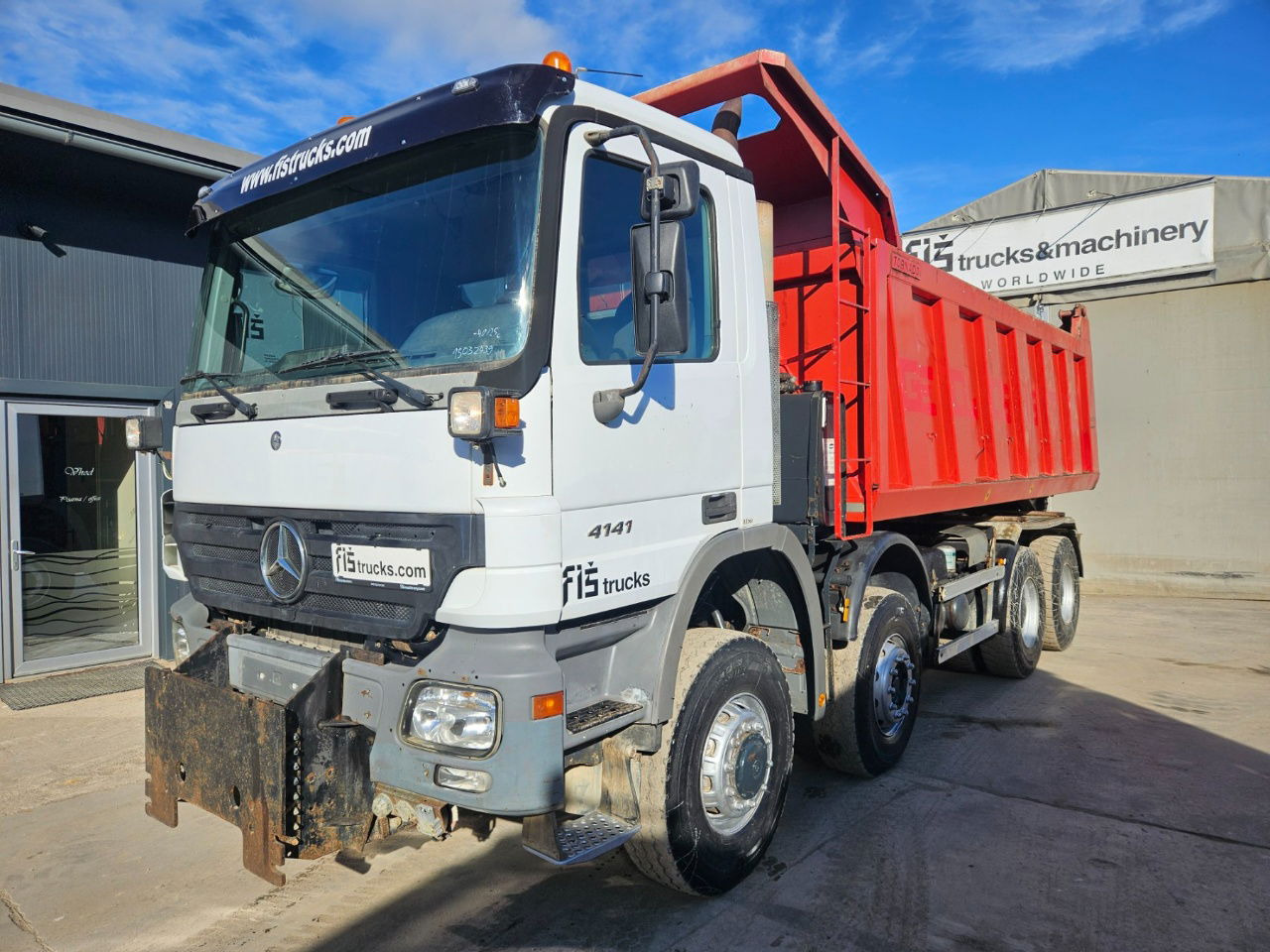 Mercedes-Benz Actros 4141 K 8x6 tipper - 19m3 - spring suspension - Tipper: picture 1 Mercedes-Benz Actros 4141 K 8x6 tipper - 19m3 - spring suspension - Tipper: picture 1