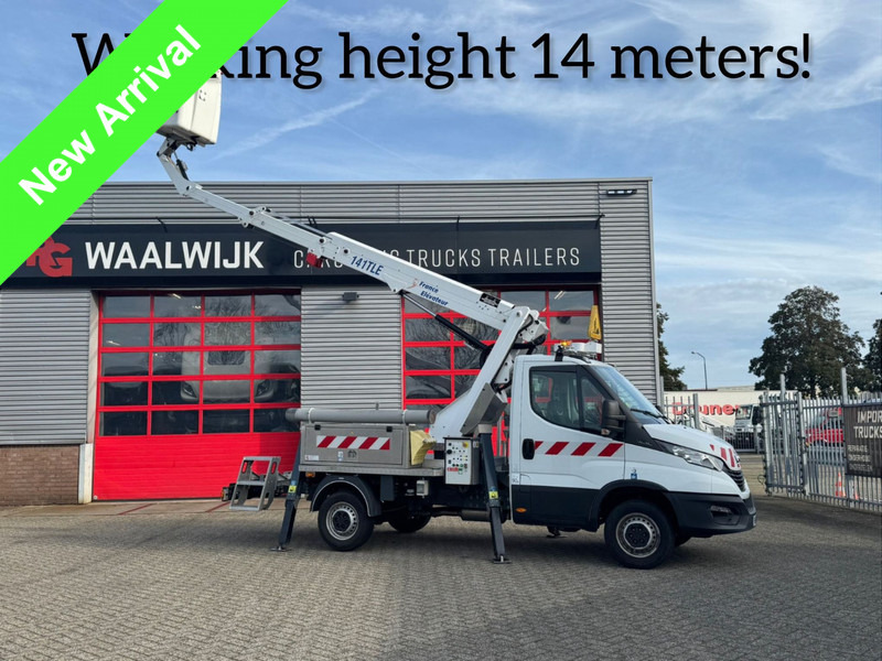 Iveco Daily 35S14 Werkhoogte 14 mtr, 221 draaiuren 18.215 km - Van: picture 1 Iveco Daily 35S14 Werkhoogte 14 mtr, 221 draaiuren 18.215 km - Van: picture 1