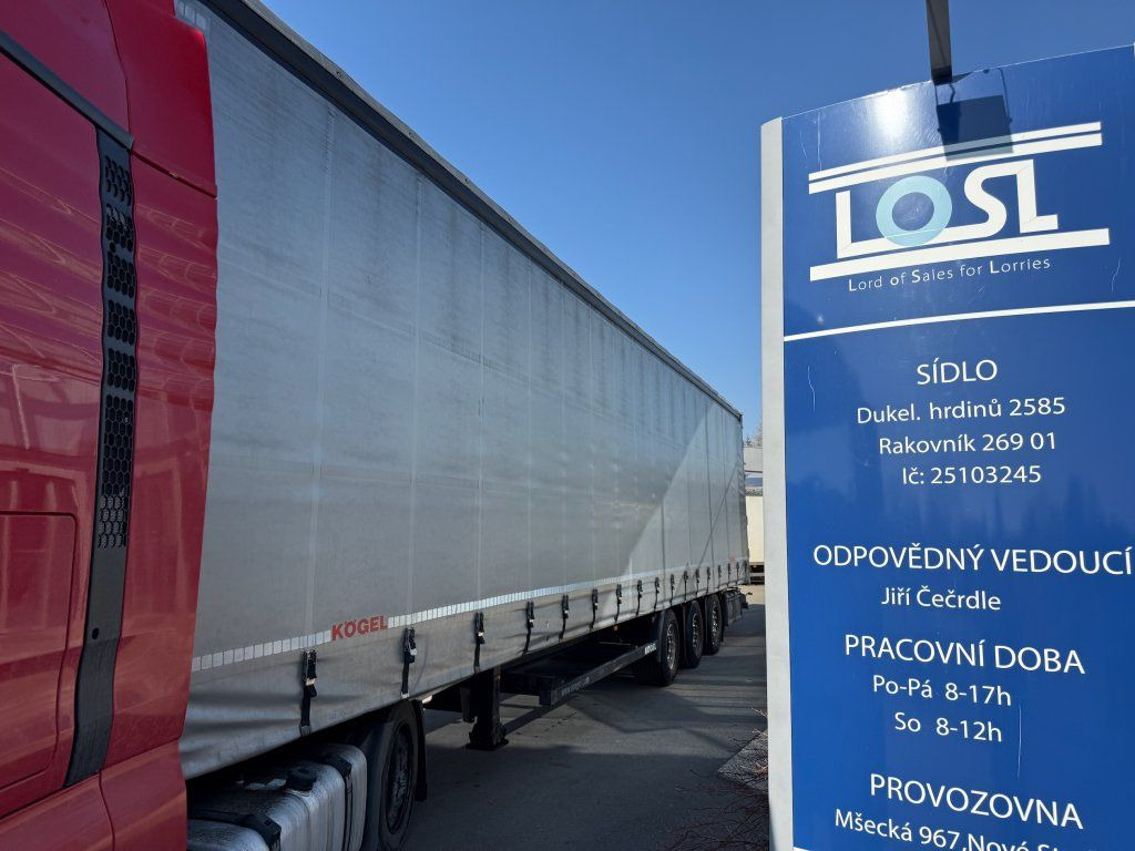Kögel S24-1 MEGA/lowdeck - Curtainsider semi-trailer: picture 5 Kögel S24-1 MEGA/lowdeck - Curtainsider semi-trailer: picture 5
