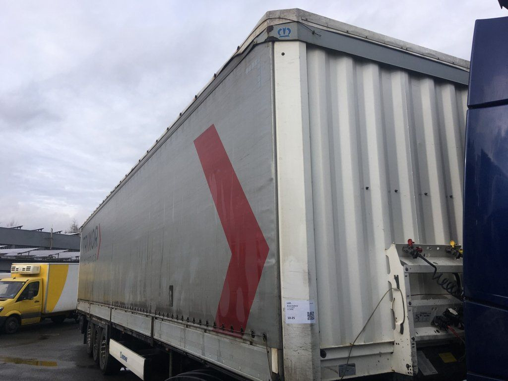 Krone SD Bordwande SAF - Curtainsider semi-trailer: picture 1 Krone SD Bordwande SAF - Curtainsider semi-trailer: picture 1