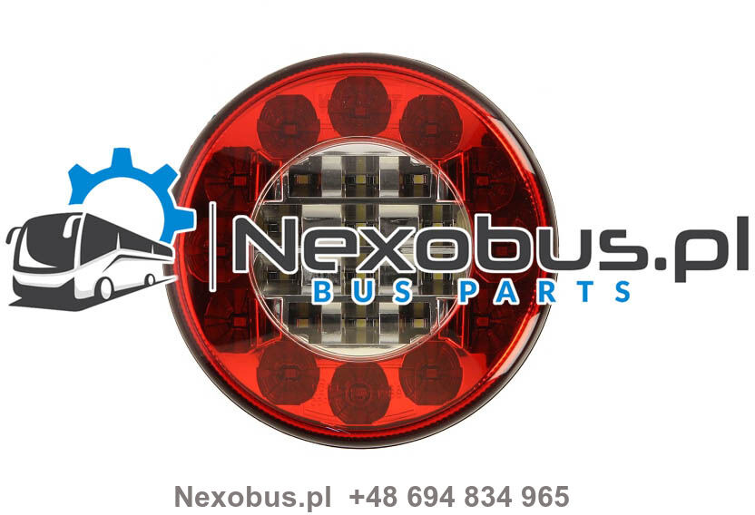 Lampa tył cofania, przeciwmgielna LED Vanhool T915 T916 T917 - Tail light for Bus: picture 1 Lampa tył cofania, przeciwmgielna LED Vanhool T915 T916 T917 - Tail light for Bus: picture 1