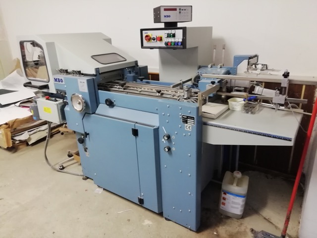 Four pocket folder MBO F 400-4-F SA - Folding machine: picture 1 Four pocket folder MBO F 400-4-F SA - Folding machine: picture 1