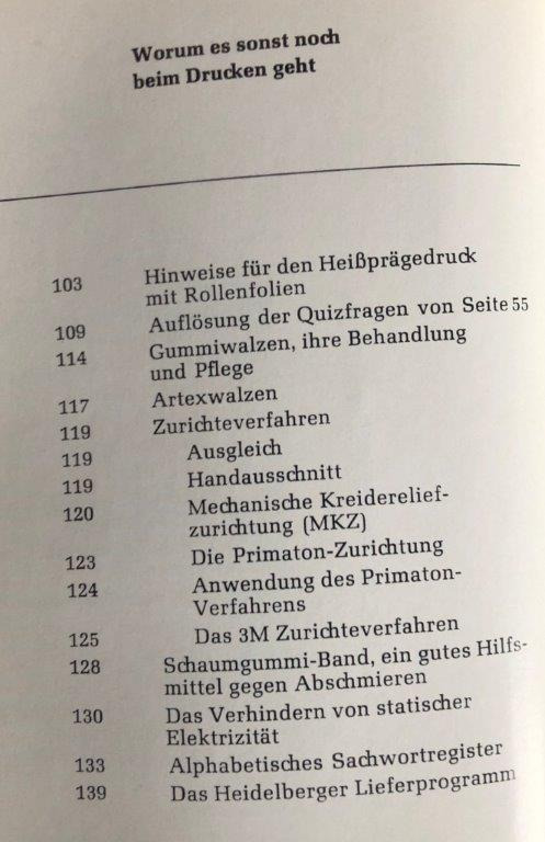 Heidelberg OHT Manual "Winke für den Maschinenmeister" (Hints for the Machine Operator) - Binding machine: picture 3 Heidelberg OHT Manual "Winke für den Maschinenmeister" (Hints for the Machine Operator) - Binding machine: picture 3