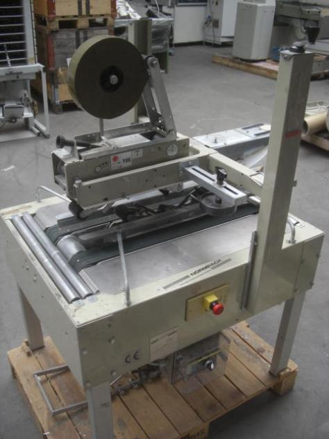 Normpack Tapemat NCG 320 automatic folding carton sealing machine - Packaging machinery: picture 1 Normpack Tapemat NCG 320 automatic folding carton sealing machine - Packaging machinery: picture 1