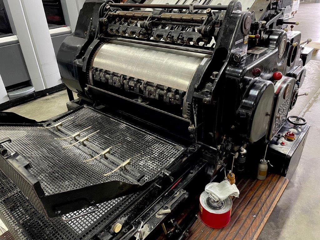 Original Heidelberg Zylinder OHZ SBB size 56 x 82 cm only for die cutting - Binding machine: picture 4 Original Heidelberg Zylinder OHZ SBB size 56 x 82 cm only for die cutting - Binding machine: picture 4