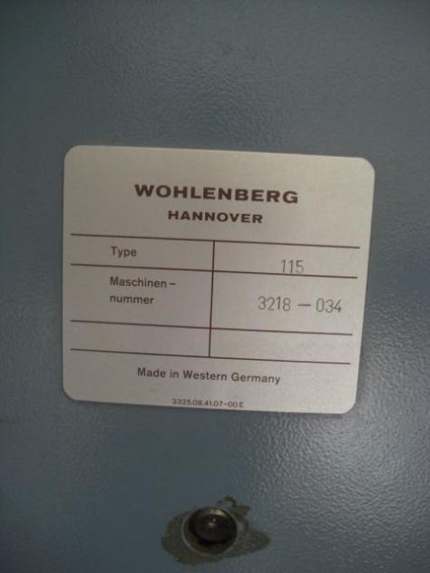 Wohlenberg 115 MCS-2 TV high-speed cutter - Paper cutting machine: picture 3 Wohlenberg 115 MCS-2 TV high-speed cutter - Paper cutting machine: picture 3