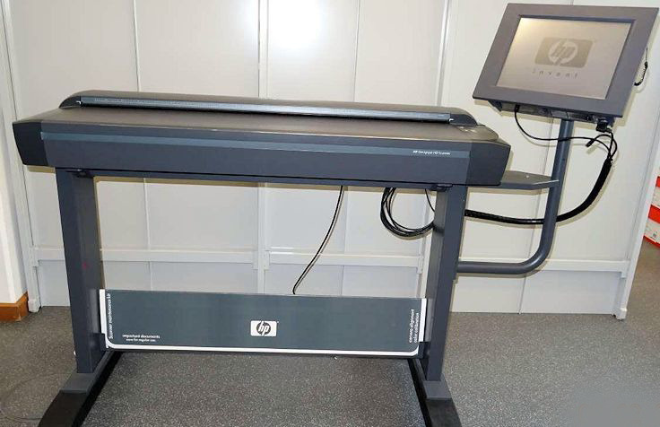 Document scanner plan scanner schematic scanner with document feeder HP Designjet 4500 - Printing machinery: picture 5 Document scanner plan scanner schematic scanner with document feeder HP Designjet 4500 - Printing machinery: picture 5