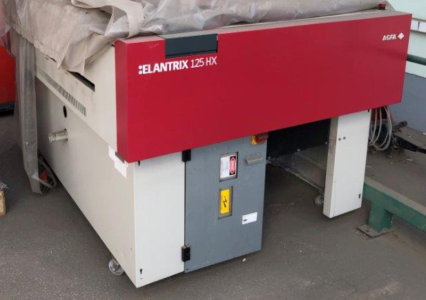 Thermal plate processor Agfa Elantrix 125 HX - Printing machinery: picture 1 Thermal plate processor Agfa Elantrix 125 HX - Printing machinery: picture 1