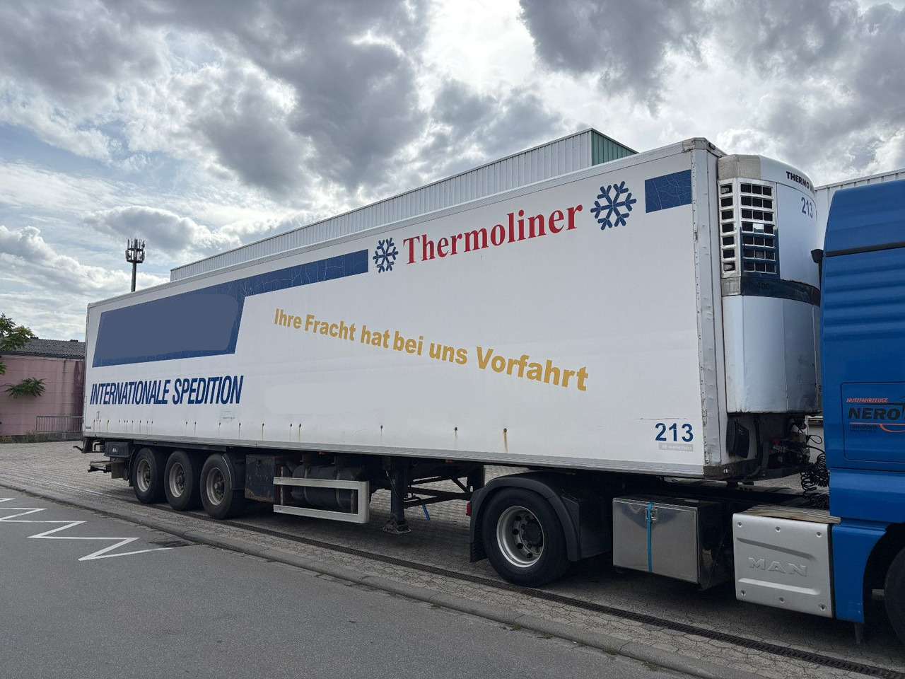Krone Thermo King SL400 SEITENTÜREN - Refrigerator semi-trailer: picture 2 Krone Thermo King SL400 SEITENTÜREN - Refrigerator semi-trailer: picture 2