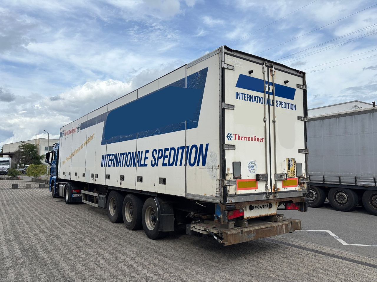 Krone Thermo King SL400 SEITENTÜREN - Refrigerator semi-trailer: picture 4 Krone Thermo King SL400 SEITENTÜREN - Refrigerator semi-trailer: picture 4