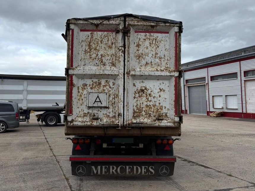 Lück SKF 35 60m³ Liftachse/Plane - Tipper semi-trailer: picture 4 Lück SKF 35 60m³ Liftachse/Plane - Tipper semi-trailer: picture 4