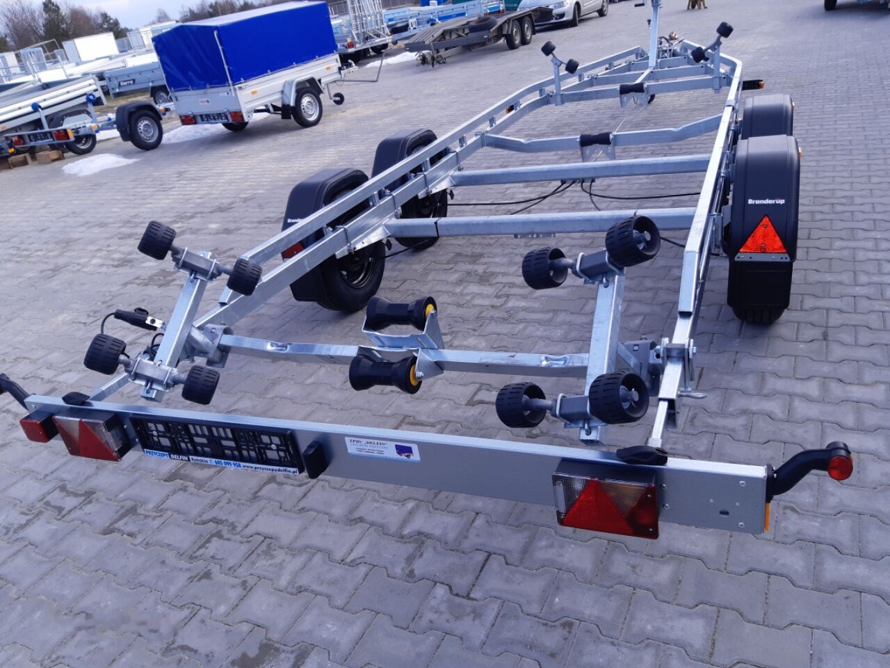 Brenderup 242500 TB SR trailer for 7,2 m boat 2500kg GVW - Boat trailer: picture 3 Brenderup 242500 TB SR trailer for 7,2 m boat 2500kg GVW - Boat trailer: picture 3