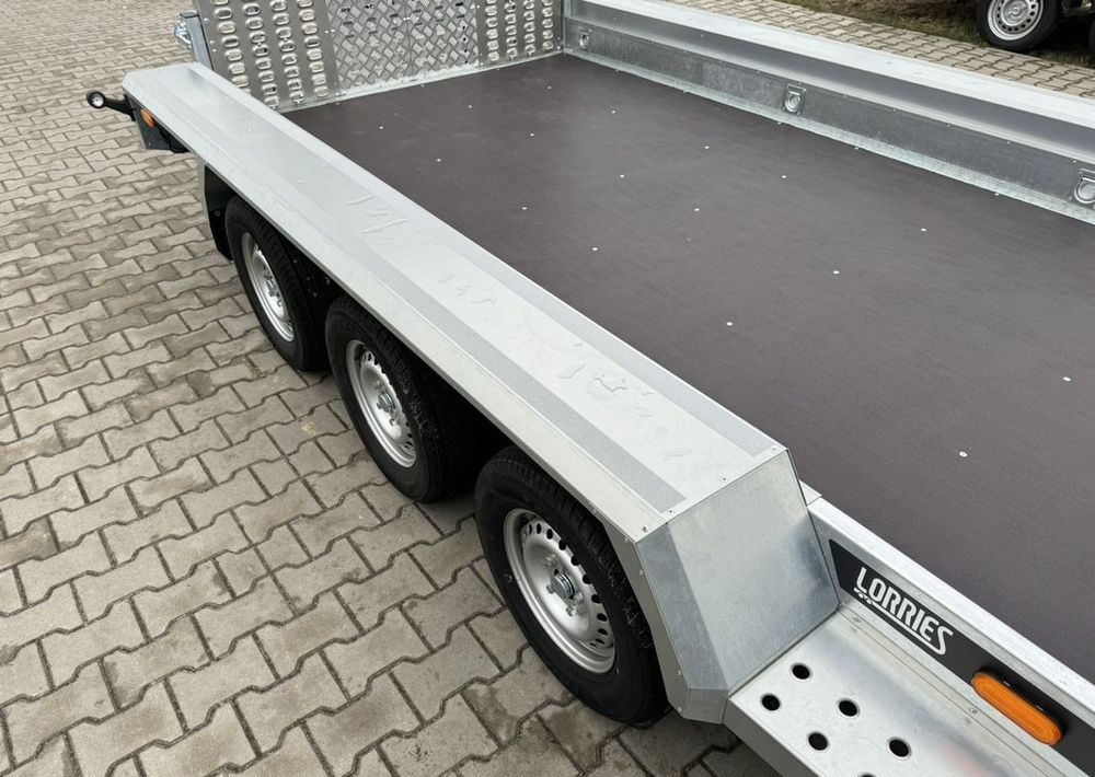 New Plant trailer LORRIES TPM35-4017 402x175 cm DMC 3500kg przyczepa 3 osiowa pod koparkę budowlanka: picture 9