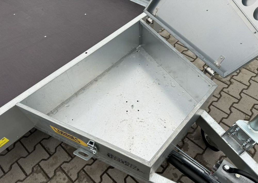 New Plant trailer LORRIES TPM35-4017 402x175 cm DMC 3500kg przyczepa 3 osiowa pod koparkę budowlanka: picture 12