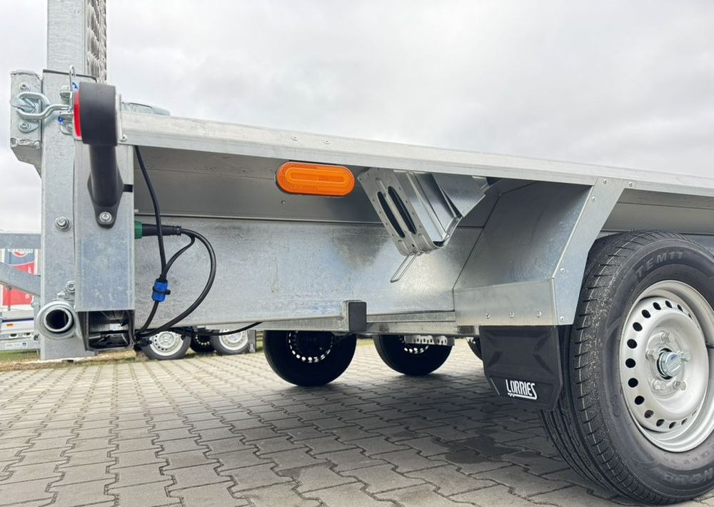 New Plant trailer LORRIES TPM35-4017 402x175 cm DMC 3500kg przyczepa 3 osiowa pod koparkę budowlanka: picture 8