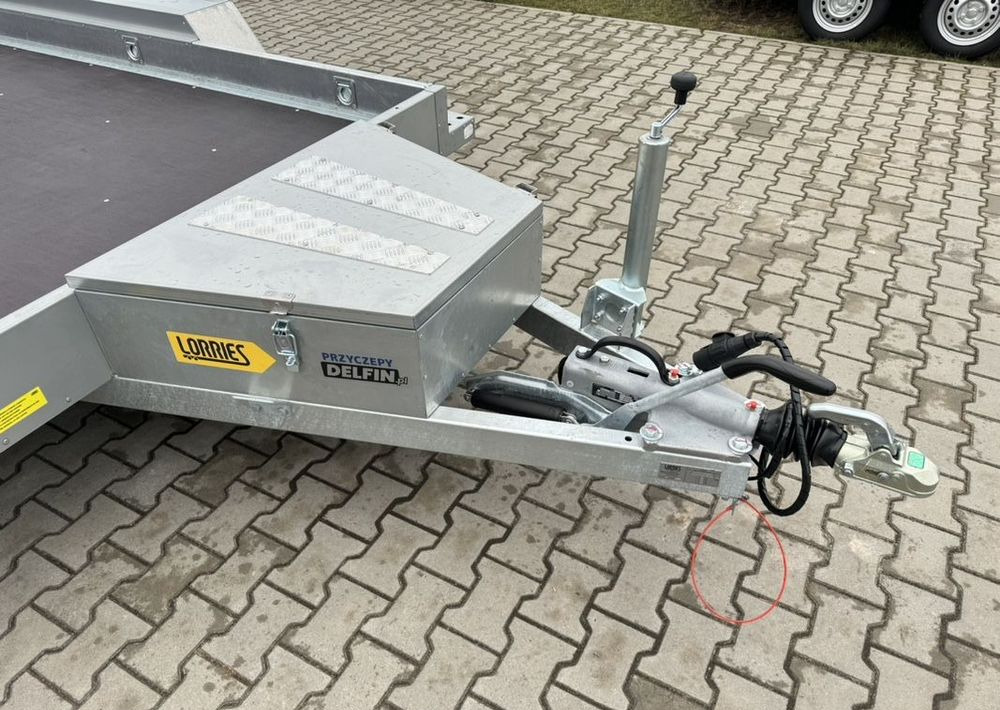 New Plant trailer LORRIES TPM35-4017 402x175 cm DMC 3500kg przyczepa 3 osiowa pod koparkę budowlanka: picture 10