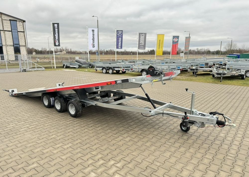 Autotransporter trailer Lorries Lorries PLI35-6021 - laweta trzyosiowa uchylna lampy LED pompa hydrauliczna wypełnienie podłogi ALU: picture 18