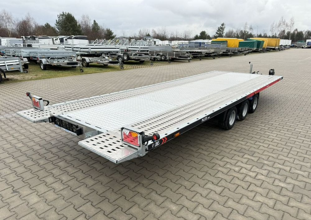 Autotransporter trailer Lorries Lorries PLI35-6021 - laweta trzyosiowa uchylna lampy LED pompa hydrauliczna wypełnienie podłogi ALU: picture 6