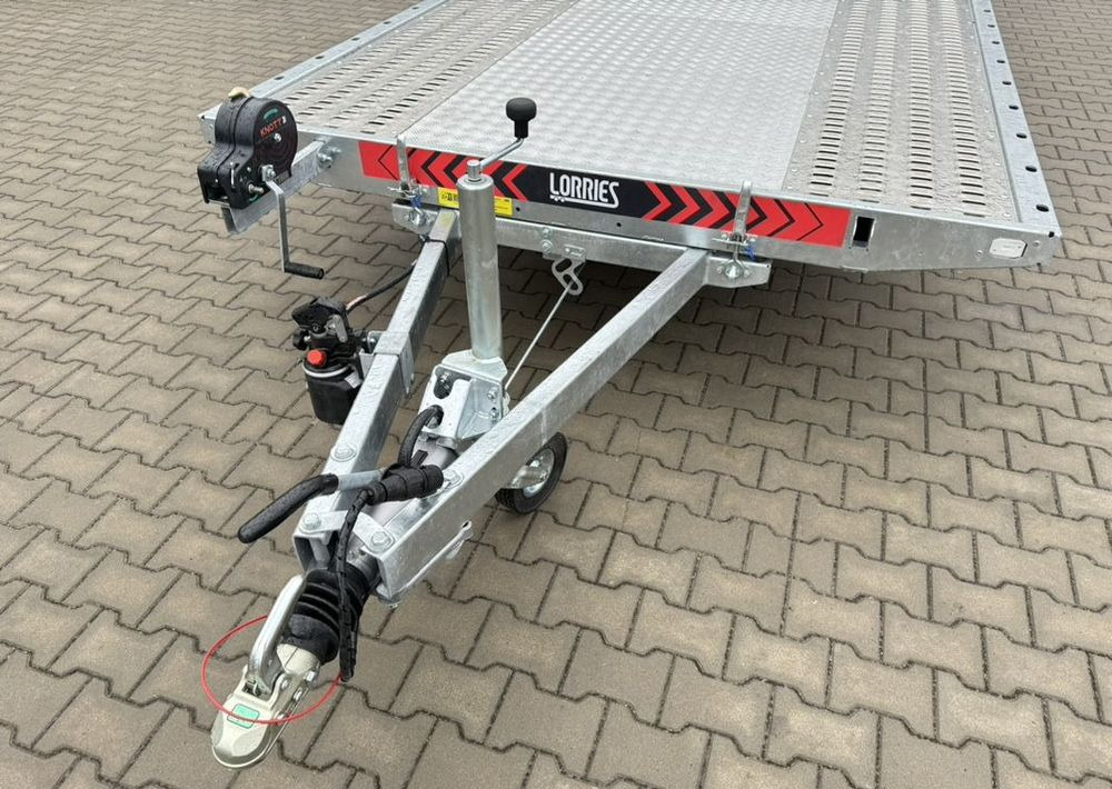 Autotransporter trailer Lorries Lorries PLI35-6021 - laweta trzyosiowa uchylna lampy LED pompa hydrauliczna wypełnienie podłogi ALU: picture 11