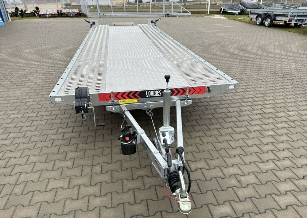 Autotransporter trailer Lorries Lorries PLI35-6021 - laweta trzyosiowa uchylna lampy LED pompa hydrauliczna wypełnienie podłogi ALU: picture 14