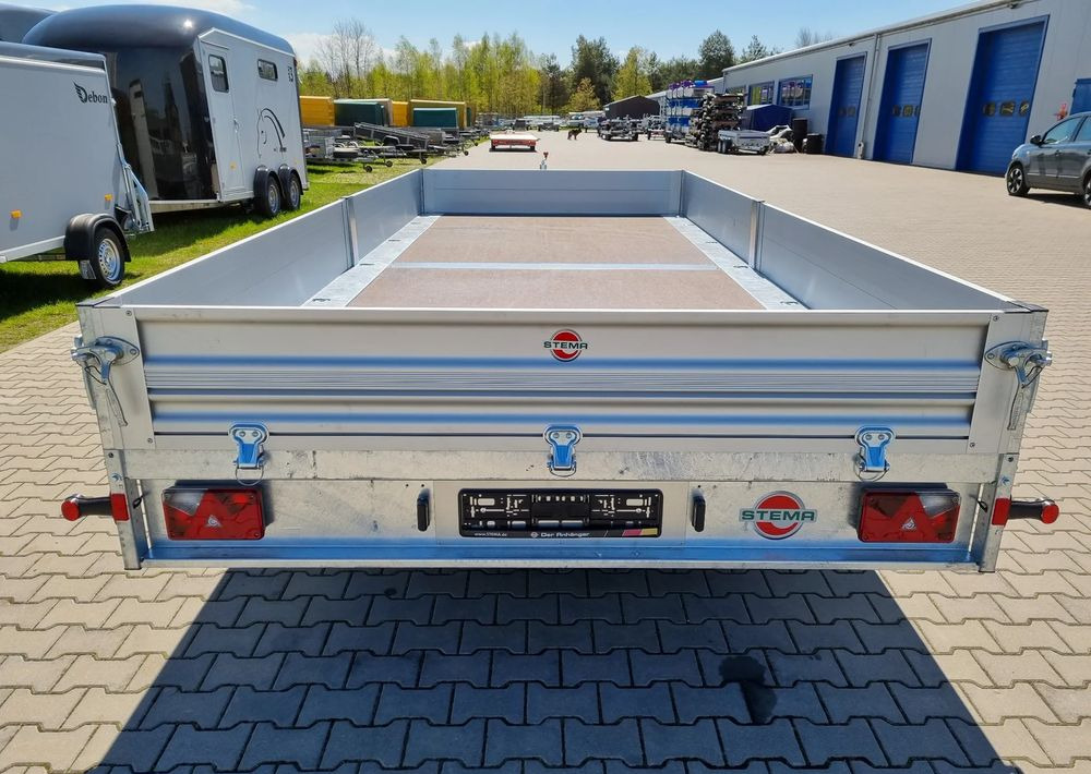 STEMA Stema Przyczepa 510x213 cm ALU 3,5T hamowana - Dropside/ Flatbed trailer: picture 4 STEMA Stema Przyczepa 510x213 cm ALU 3,5T hamowana - Dropside/ Flatbed trailer: picture 4