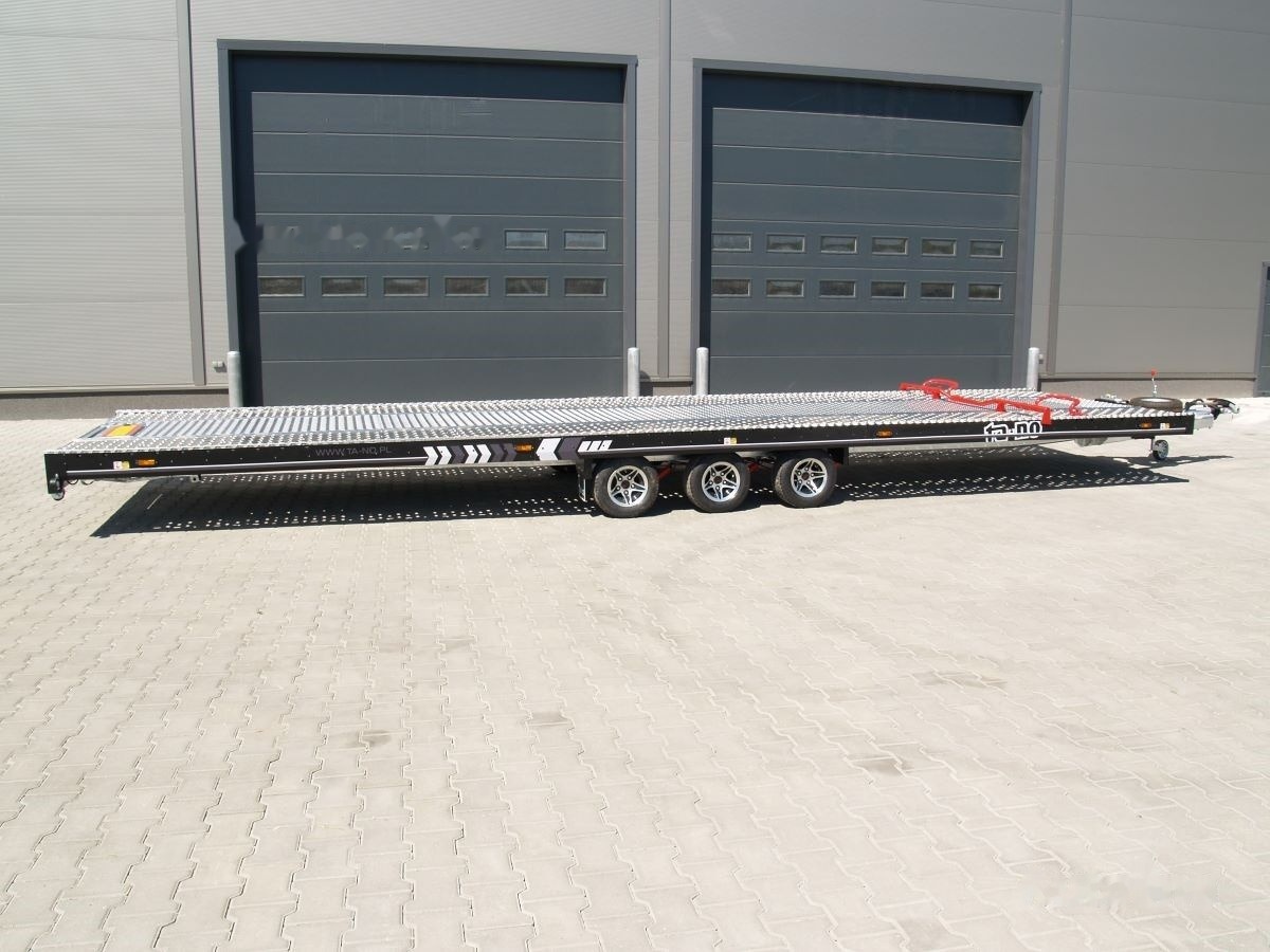 TA-NO TRIO 35.85 FT PREMIUM trailer for 2 cars black coated - Autotransporter trailer: picture 2 TA-NO TRIO 35.85 FT PREMIUM trailer for 2 cars black coated - Autotransporter trailer: picture 2