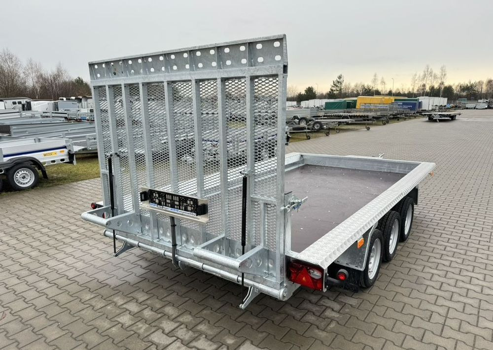 WIOLA B3540 MAX - 400 x 170 cm | 2546kg ładowności | trap stalowy | 3-osiowa budowlanka - Plant trailer: picture 5 WIOLA B3540 MAX - 400 x 170 cm | 2546kg ładowności | trap stalowy | 3-osiowa budowlanka - Plant trailer: picture 5