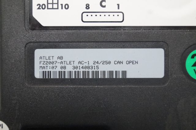Atlet FZ2007 | Rijregeling Drive controller ZAPI AC1 FZ2007 24/250A can open sn. - ECU for Material handling equipment: picture 2 Atlet FZ2007 | Rijregeling Drive controller ZAPI AC1 FZ2007 24/250A can open sn. - ECU for Material handling equipment: picture 2