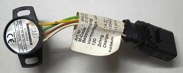 Jungheinrich 51264244 | Sinus Cosinus sensor steering ESE/D - Sensor for Material handling equipment: picture 1 Jungheinrich 51264244 | Sinus Cosinus sensor steering ESE/D - Sensor for Material handling equipment: picture 1