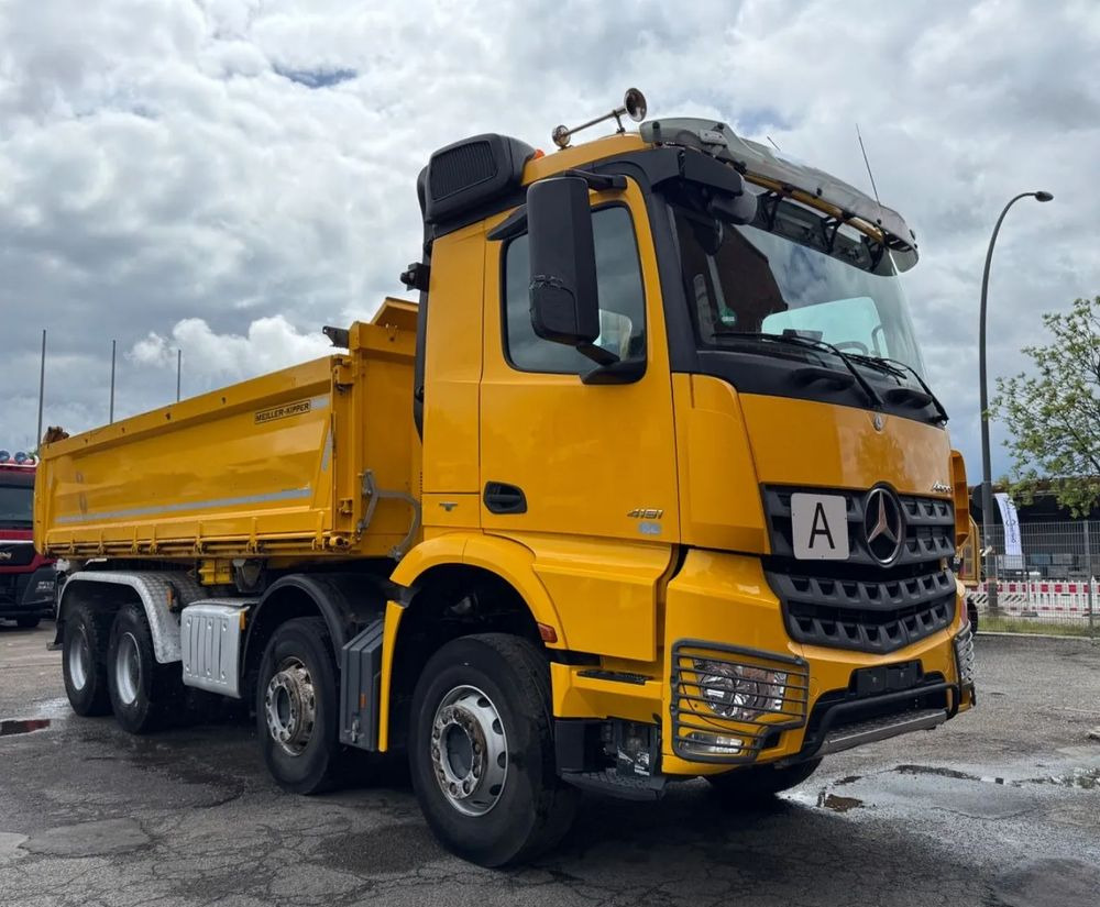 Mercedes-Benz Arocs 4151 8x4 • Retarder • Meiller Bordmatik • Euro 6c - Tipper: picture 3 Mercedes-Benz Arocs 4151 8x4 • Retarder • Meiller Bordmatik • Euro 6c - Tipper: picture 3