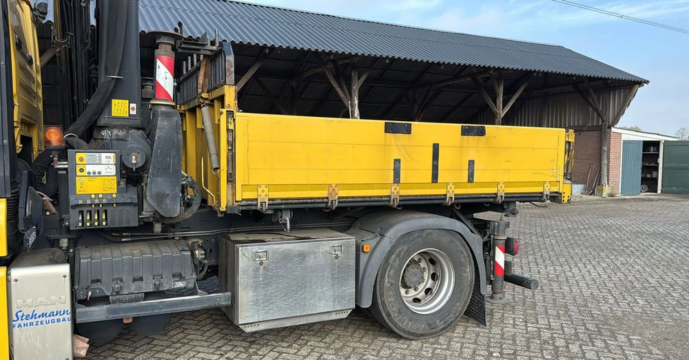 MAN TGX 18.540/4X2 • KRAN HDS PALFINGER PK24001-K • 3-stronna Wywrotka MEILLER • Automat • EURO 5 - Other machinery: picture 4 MAN TGX 18.540/4X2 • KRAN HDS PALFINGER PK24001-K • 3-stronna Wywrotka MEILLER • Automat • EURO 5 - Other machinery: picture 4