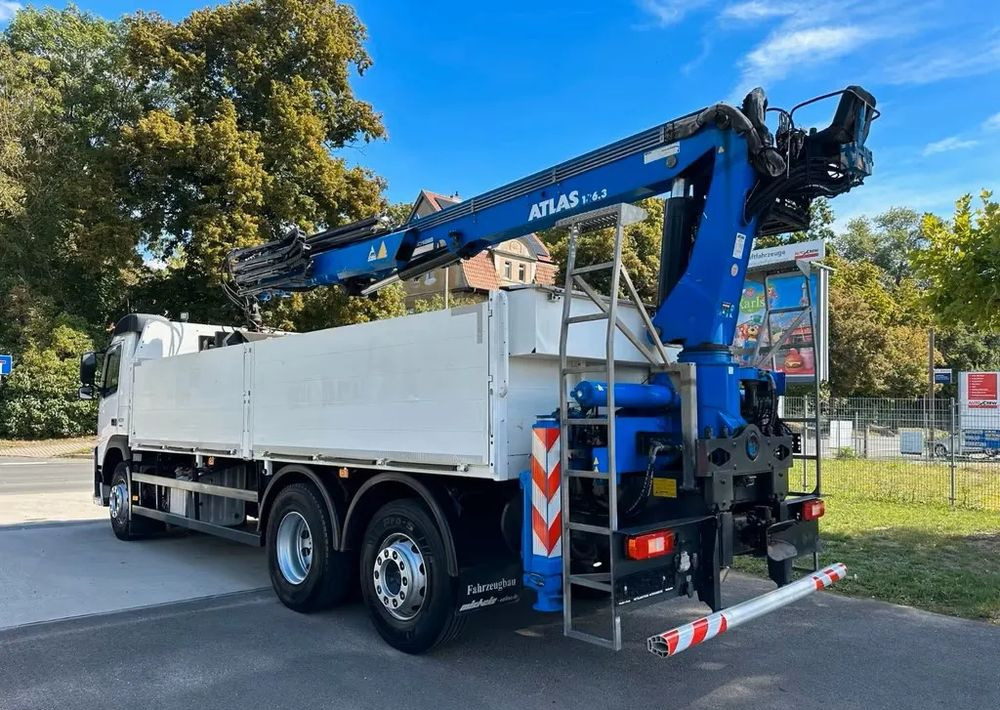 Volvo FM420 6x2 | HDS Atlas AK 186-3 z przestrzenią ładunkową | Euro6 |238 000 km - Dropside/ Flatbed truck, Crane truck: picture 2 Volvo FM420 6x2 | HDS Atlas AK 186-3 z przestrzenią ładunkową | Euro6 |238 000 km - Dropside/ Flatbed truck, Crane truck: picture 2