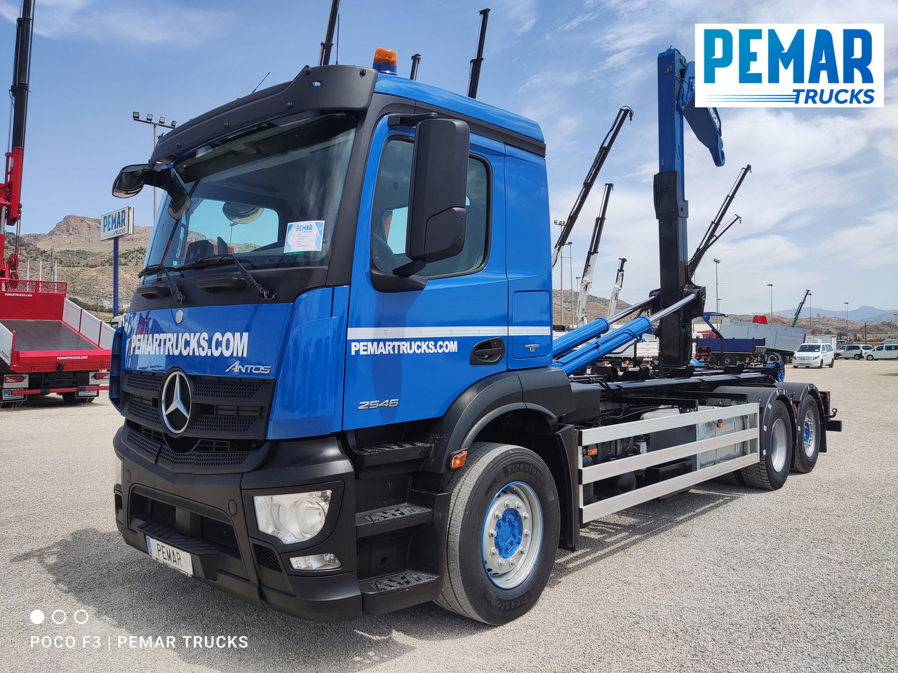 MERCEDES-BENZ ANTOS 2546 6X2 MULTILIFT - Container transporter/ Swap body truck: picture 1 MERCEDES-BENZ ANTOS 2546 6X2 MULTILIFT - Container transporter/ Swap body truck: picture 1