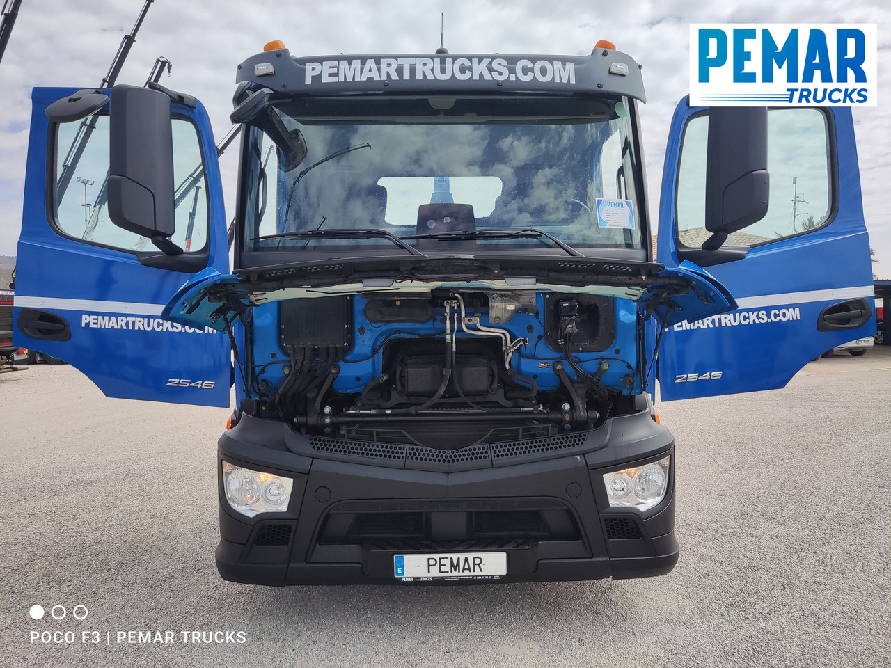 Container transporter/ Swap body truck MERCEDES-BENZ ANTOS 2546 6X2 MULTILIFT: picture 34
