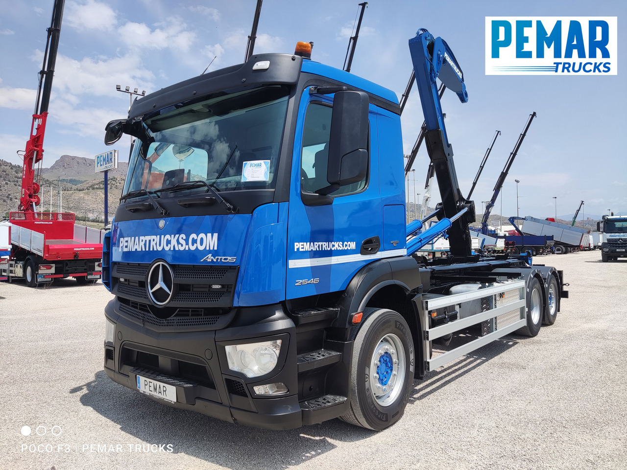 MERCEDES-BENZ ANTOS 2546 6X2 MULTILIFT - Container transporter/ Swap body truck: picture 1 MERCEDES-BENZ ANTOS 2546 6X2 MULTILIFT - Container transporter/ Swap body truck: picture 1