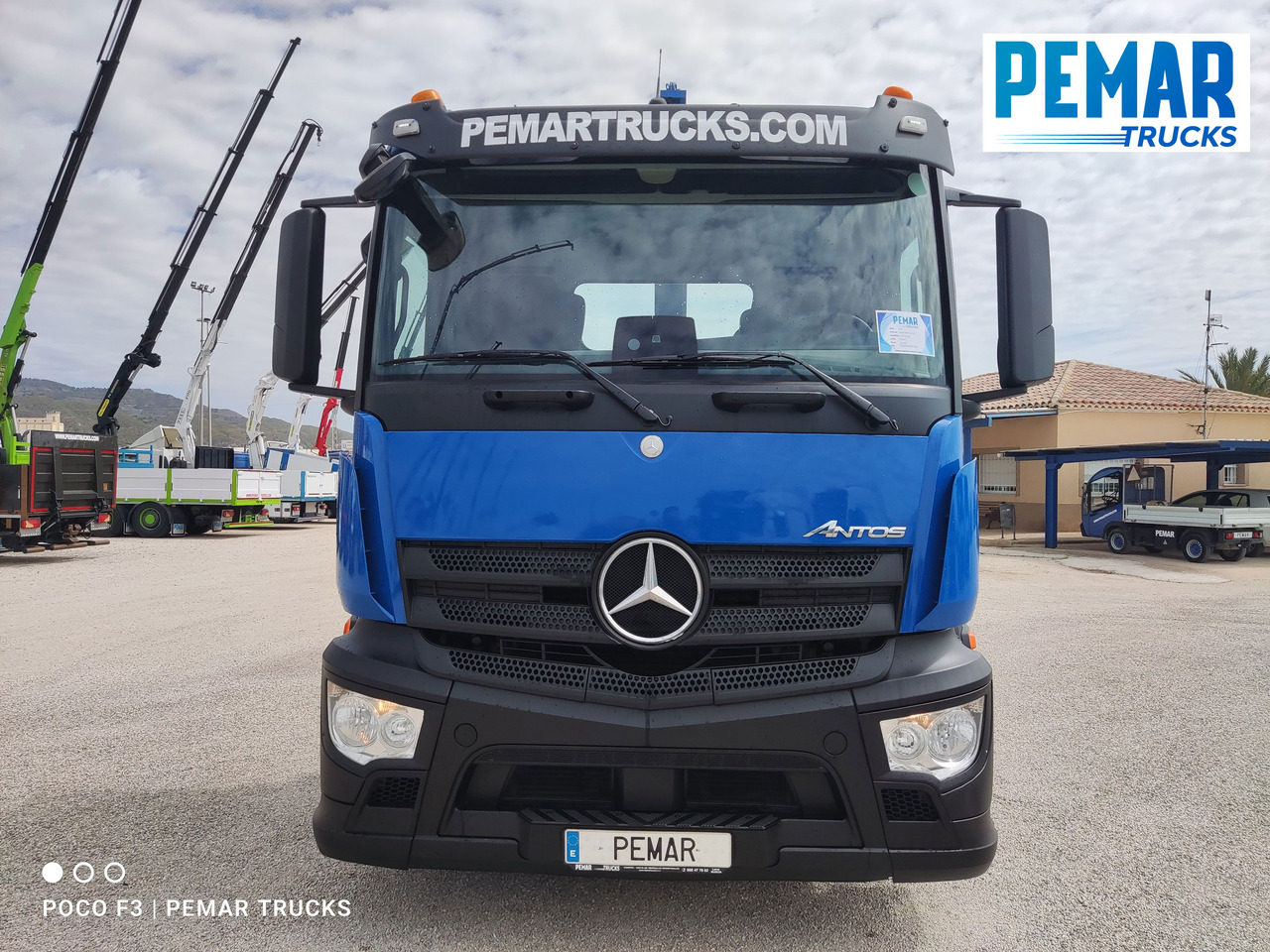 Container transporter/ Swap body truck MERCEDES-BENZ ANTOS 2546 6X2 MULTILIFT: picture 11