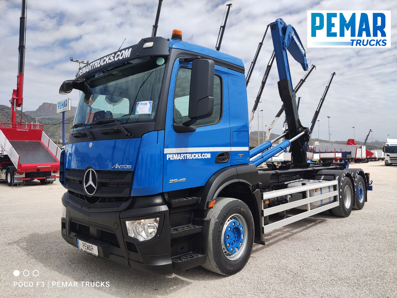 Container transporter/ Swap body truck MERCEDES-BENZ ANTOS 2546 6X2 MULTILIFT: picture 10