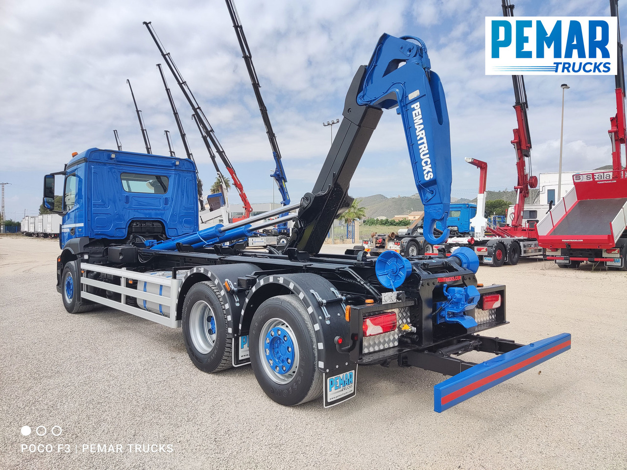 Container transporter/ Swap body truck MERCEDES-BENZ ANTOS 2546 6X2 MULTILIFT: picture 14