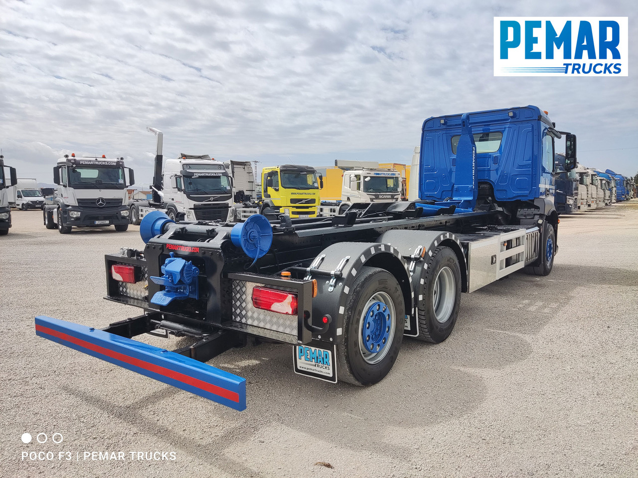 Container transporter/ Swap body truck MERCEDES-BENZ ANTOS 2546 6X2 MULTILIFT: picture 6