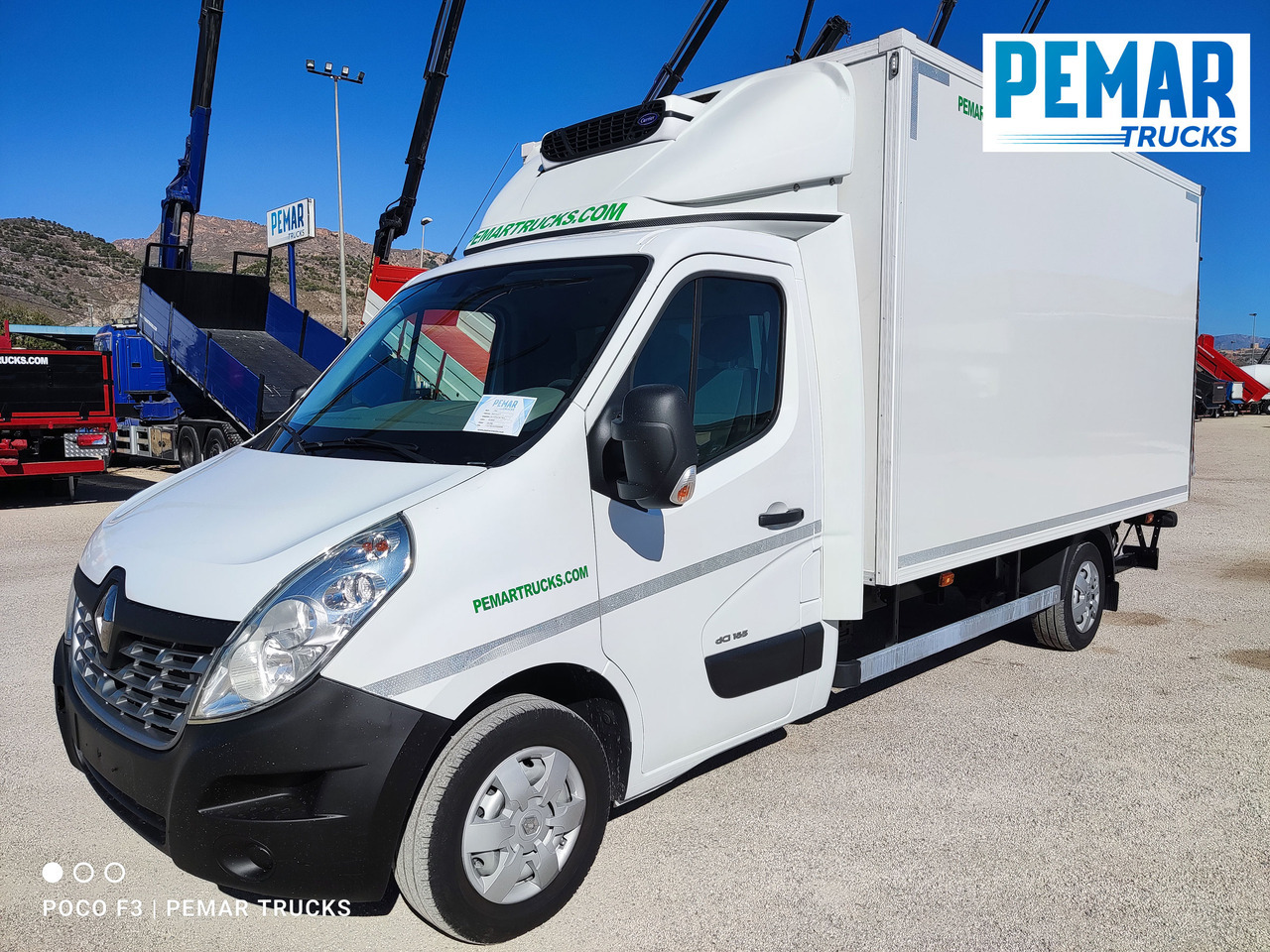 RENAULT MASTER 165 DCI FRIGORIFICO 3.5t EURO 6 - Refrigerated van: picture 1 RENAULT MASTER 165 DCI FRIGORIFICO 3.5t EURO 6 - Refrigerated van: picture 1