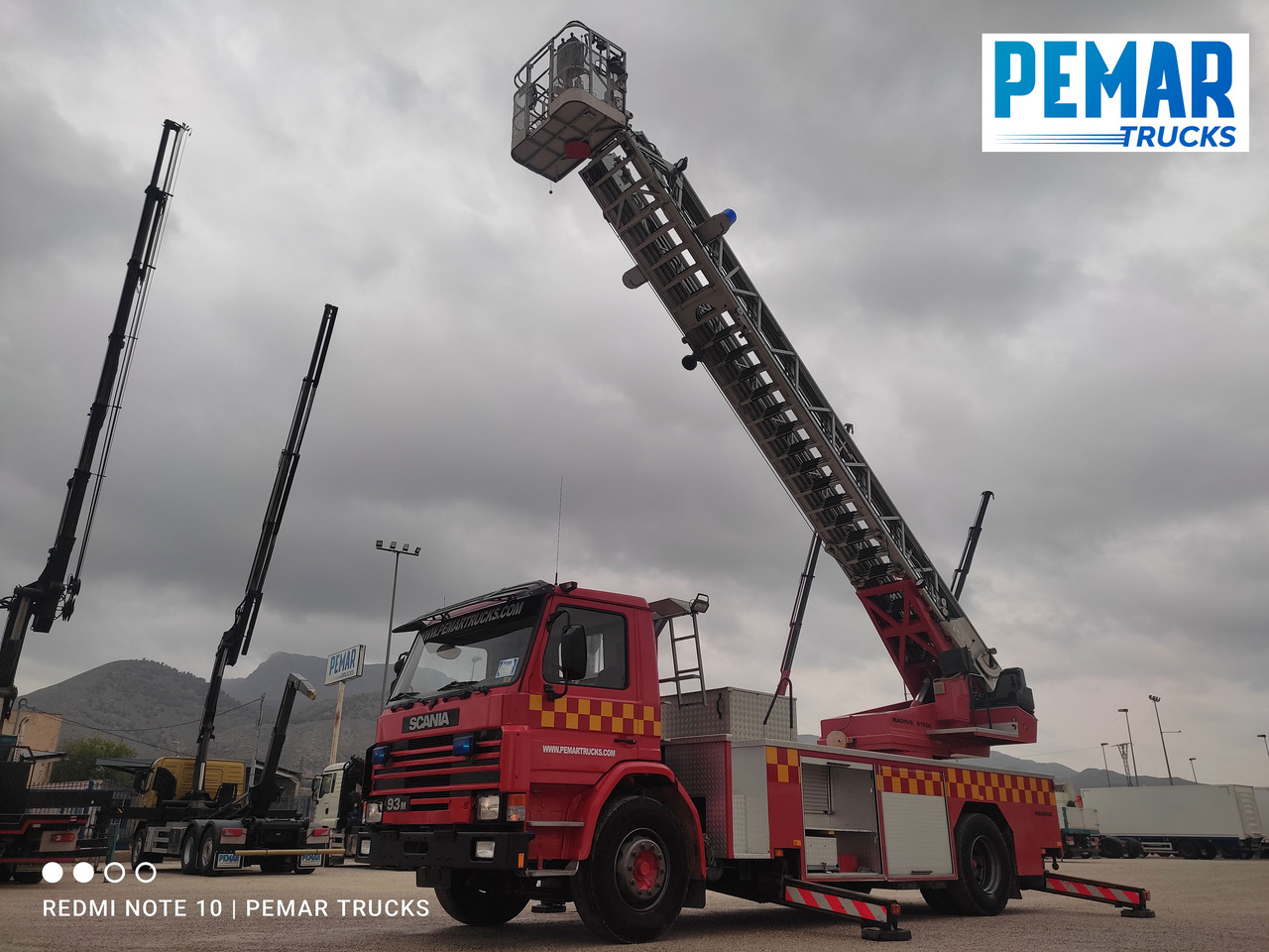 SCANIA G93 250 ESCALERA BOMBEROS - Fire truck: picture 1 SCANIA G93 250 ESCALERA BOMBEROS - Fire truck: picture 1